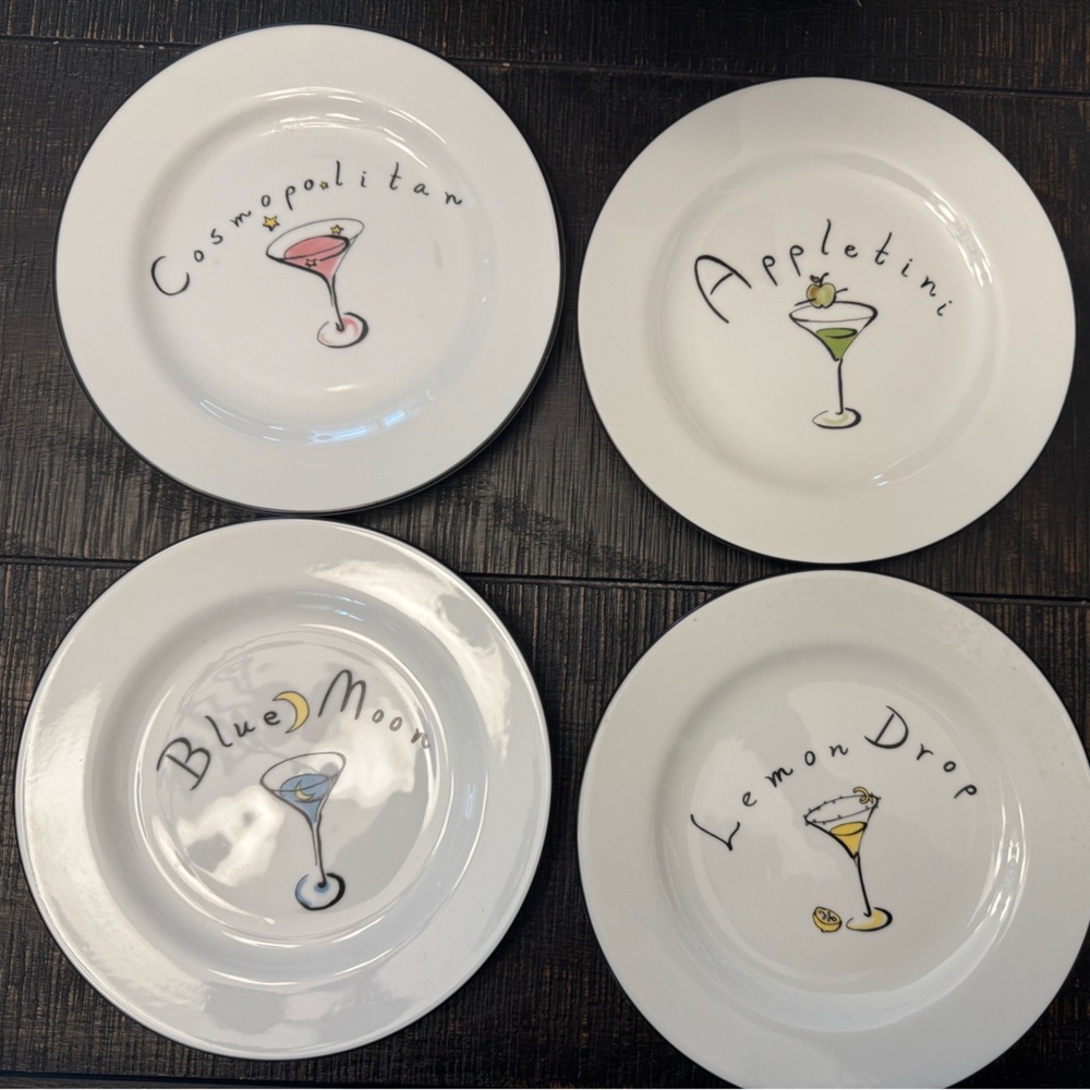 Pottery Barn Novelty Porcelain Dinnerware Plates